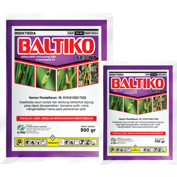 BALTIKO 68/2 WP (Monosultap 68 % + Imidakloprid 2%)